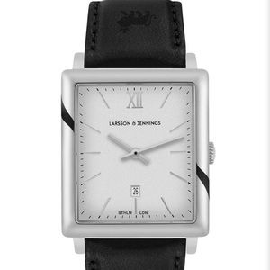 Lanson & Jennings NORSE BLACK LEATHER 40MM